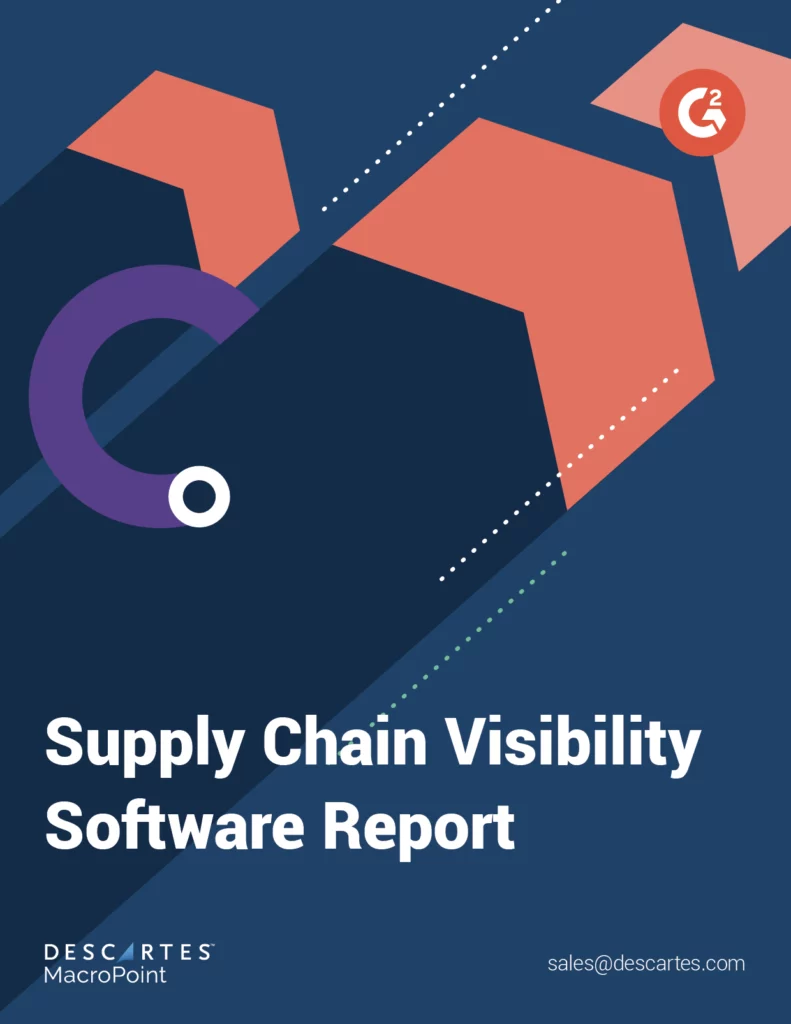 Cover image of the Supply Chain Visibility Software Report for fall 2023